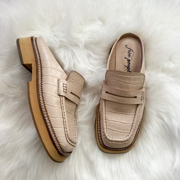 Free People Lilith Loafer Mules - Picture 1 of 5